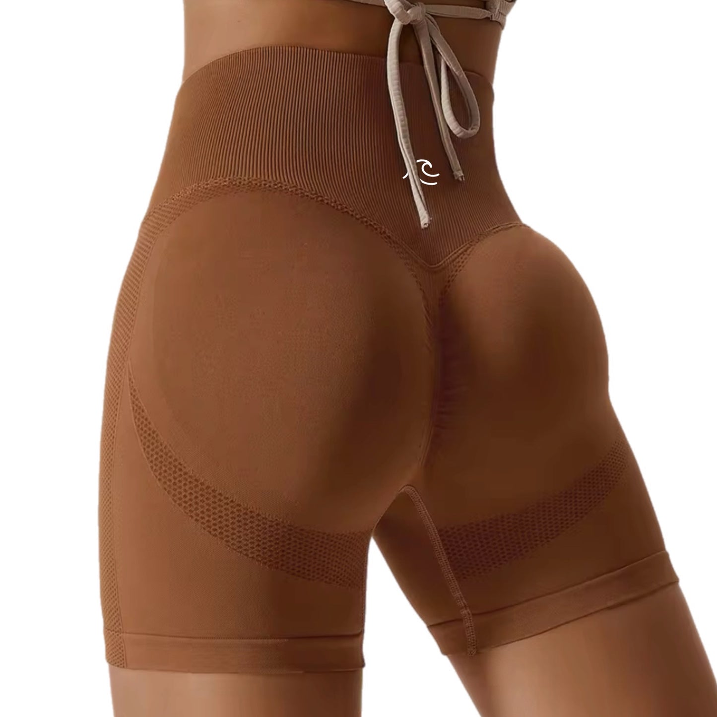 Booty Booster Short- Camel Brown