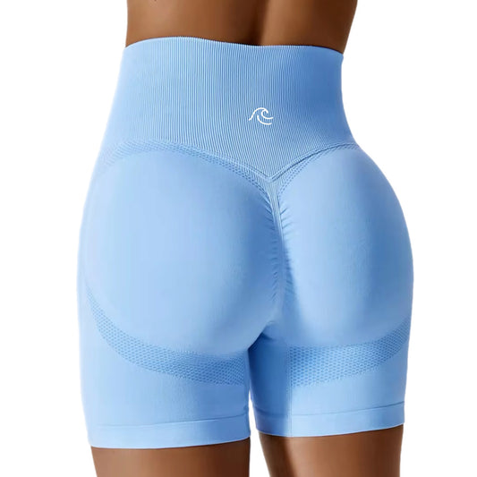 Booty Booster Short- Light Blue